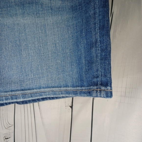 Pilcro And The Letterpress By Anthropologie Blue Denim Shorts - Picture 8 of 13